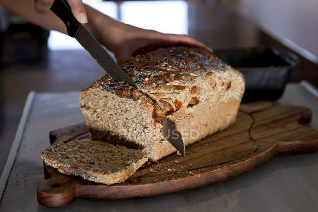 Freshly baked bread — Stock Photo