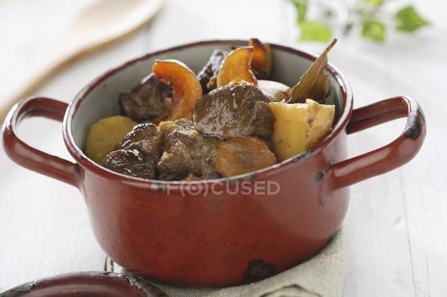 Bowl of Beef Stew — Stock Photo