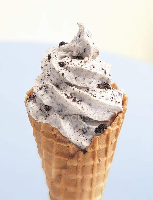 Cream Soft Serve Ice Cream — Stock Photo