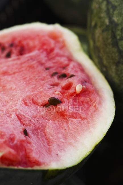 Fresh Watermelon half — Stock Photo