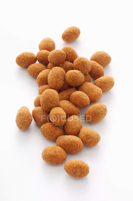 Cacahuètes avec revêtement — Photo de stock