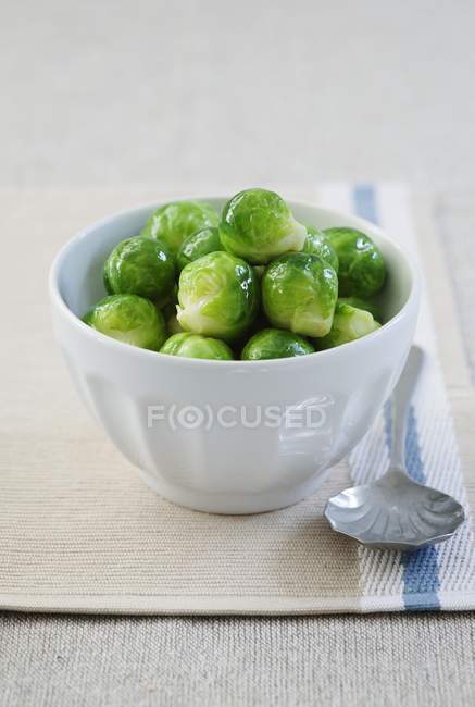 Boiled Brussels sprouts — Stock Photo
