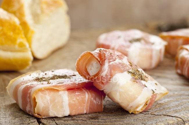 Young goat's cheese — Stock Photo
