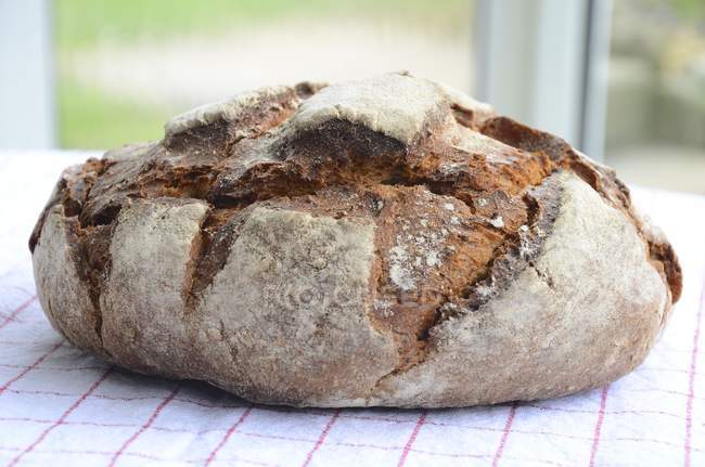Вся пшениця житній хліб — стокове фото