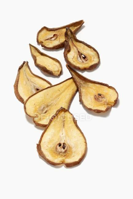 Tranches de poires séchées — Photo de stock