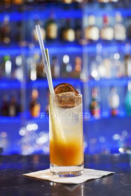 Prague Old Fashioned cocktail — Stock Photo