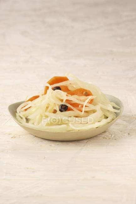 Cabbage pickled in lactic — Stock Photo