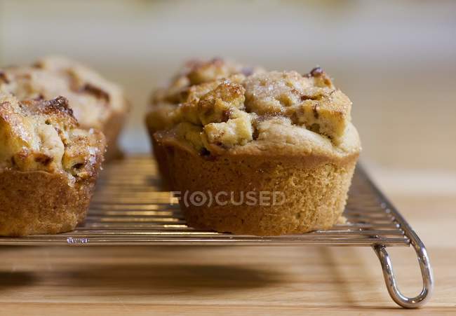 Muffins tostados franceses - foto de stock