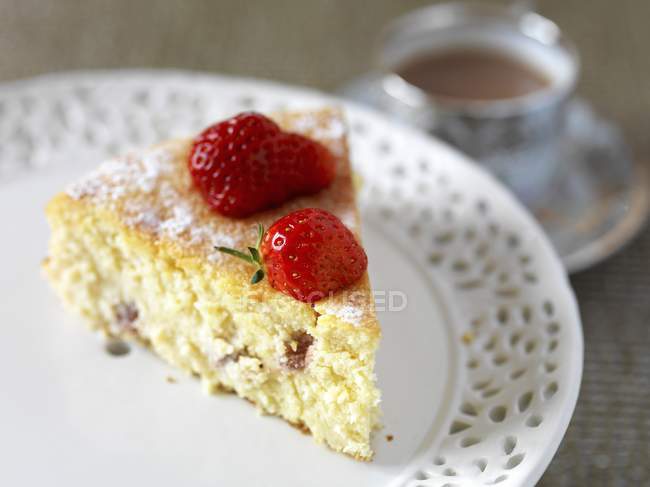 Cheesecake senza glutine — Foto stock