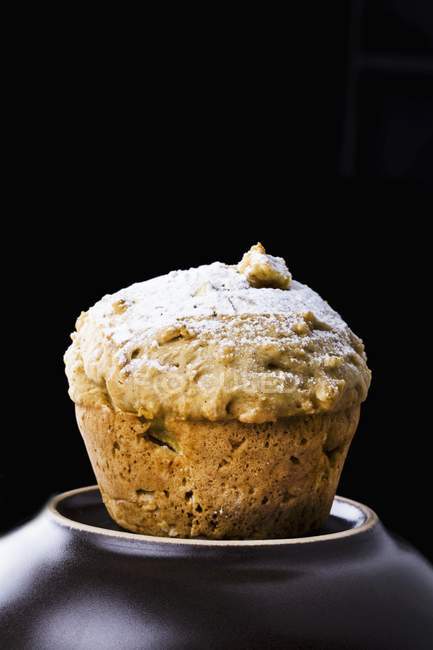 Pear and vanilla muffin — Stock Photo