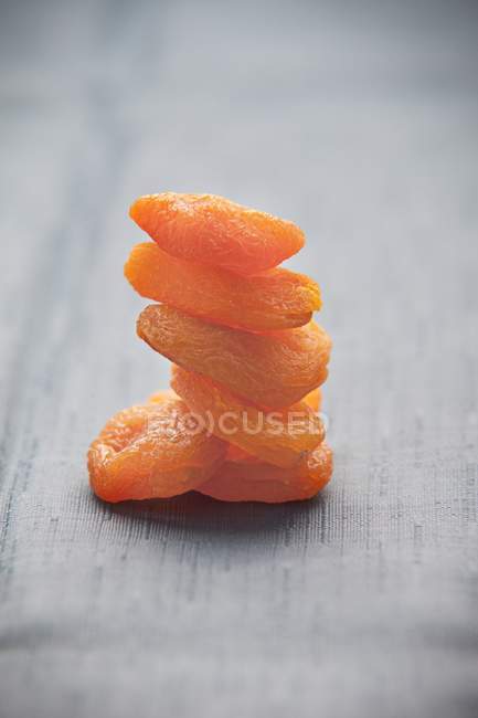 Стек сушених абрикосів — стокове фото
