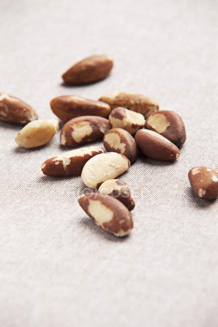 Shelled  Brazil nuts — Stock Photo