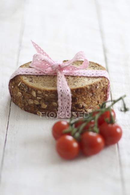 Fatias de laços de pão — Fotografia de Stock