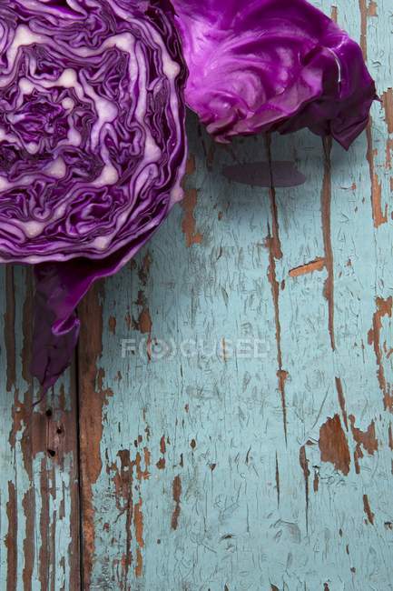 Sliced Red cabbage — Stock Photo