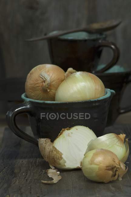 Large sweet onions — Stock Photo