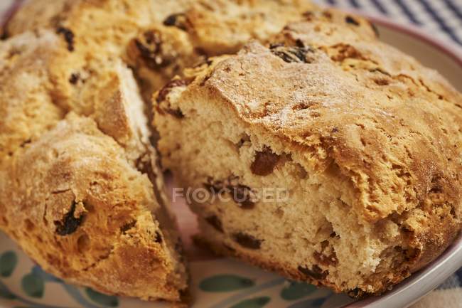 Буханка ирландского содового хлеба — стоковое фото