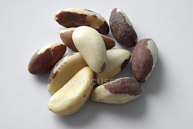 Shelled Brazil nuts — Stock Photo
