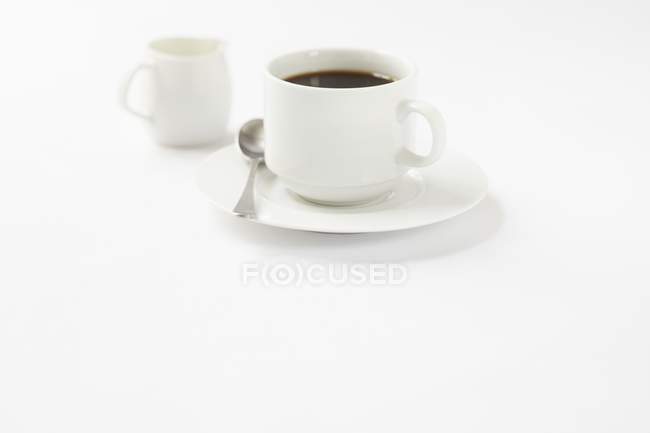 Tasse de café noir — Photo de stock