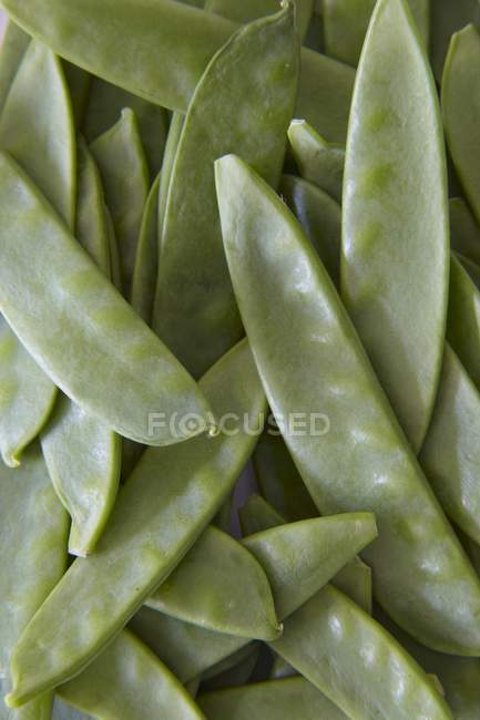 Зелёный сырой манж — стоковое фото