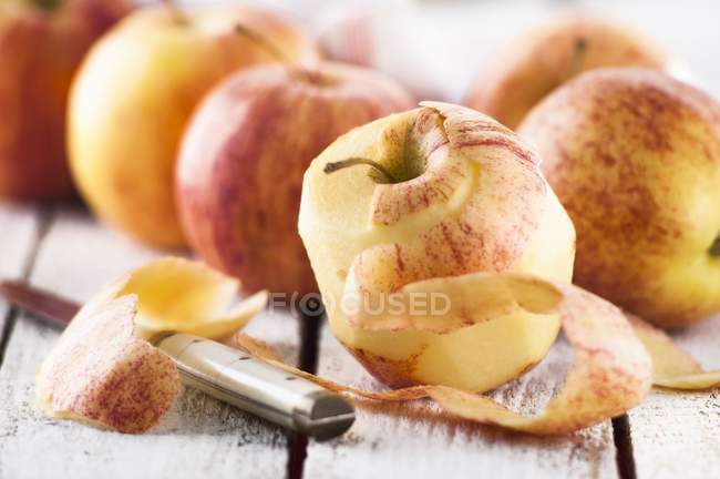 Manzanas de Gala Real - foto de stock