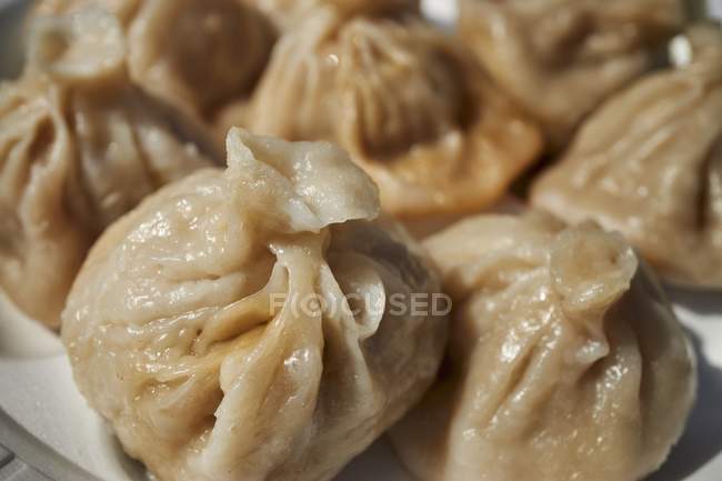 Typical street food dumplings — Stock Photo
