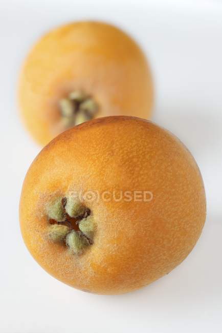 Fresh ripe loquats — Stock Photo