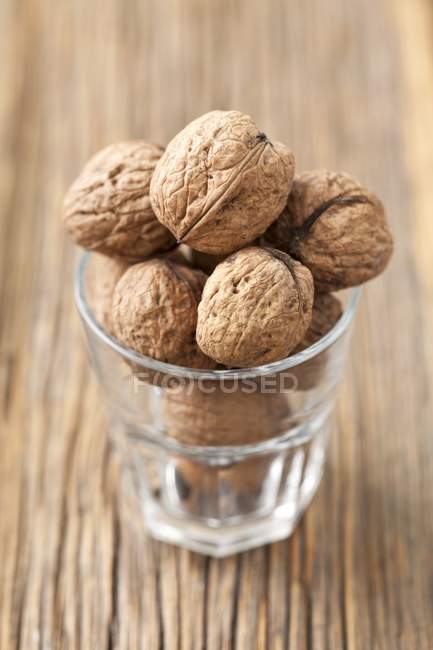 Raw Walnuts shelled — Stock Photo