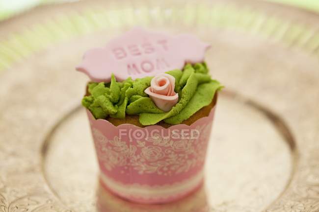 Cupcake para o dia da mãe — Fotografia de Stock