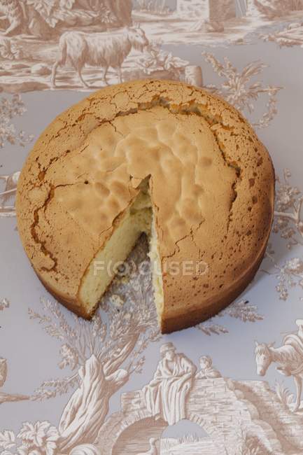 Gâteau au yaourt moelleux — Photo de stock