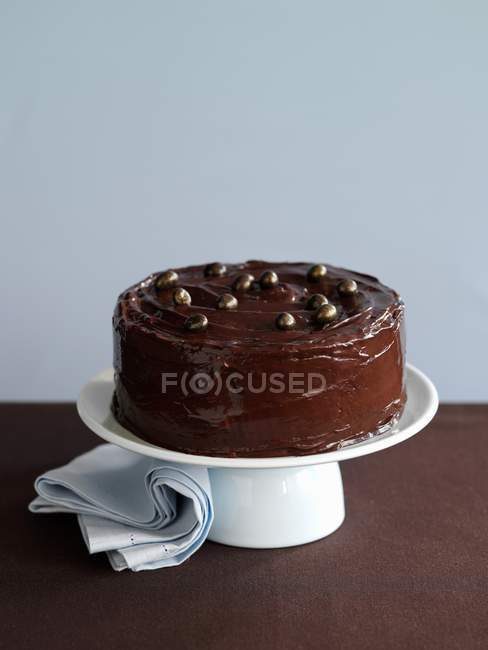 Gâteau ange chocolat — Photo de stock