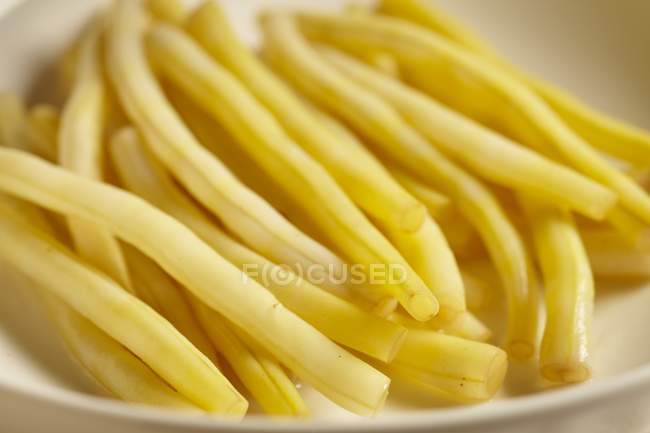 Haricots jaunes frais — Photo de stock