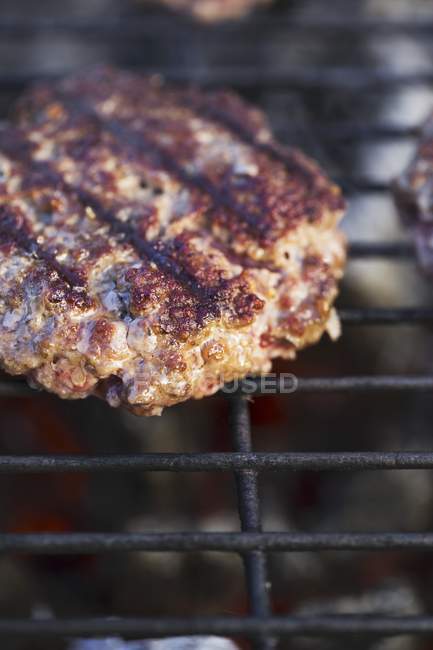 Hamburger di prosciutto caldo — Foto stock