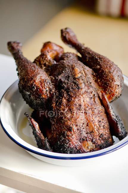 Spicy grilled chicken — Stock Photo