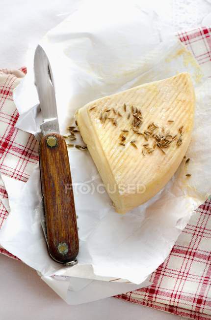 Alsatian Munster cheese — Stock Photo