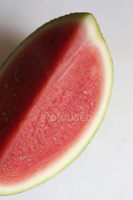 Wedge of ripe watermelon — Stock Photo