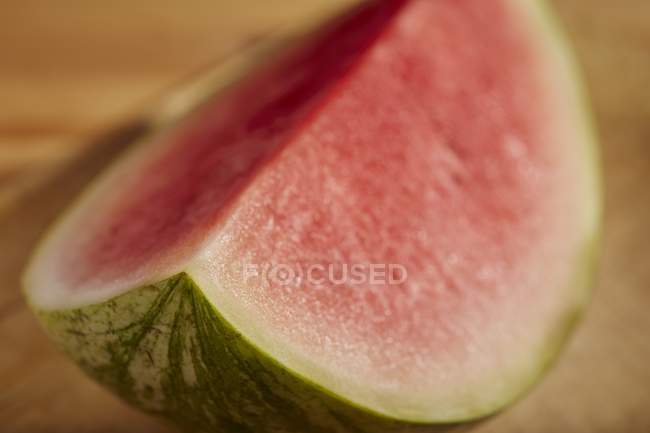 Scheibe reife Wassermelone — Stockfoto