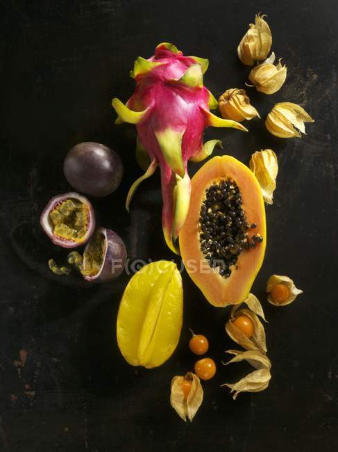Fresh Exotic fruits — Stock Photo