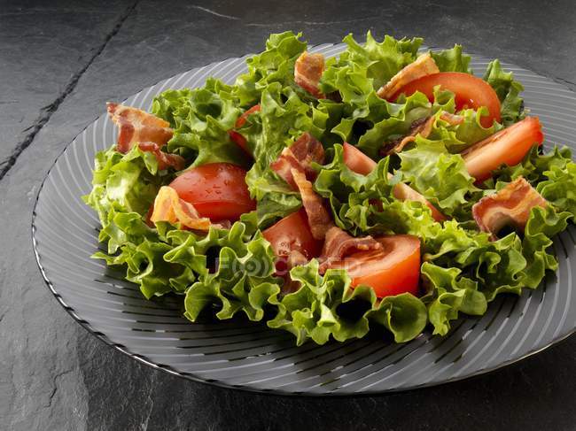 Змішані листя салату — стокове фото