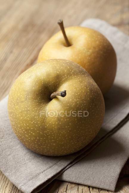 Fresh Nashi pears — Stock Photo