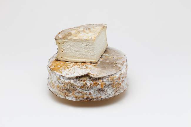 Сир з Savoy шпалерами білого кольору — стокове фото