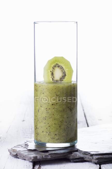 Smoothie de fruta Kiwi — Fotografia de Stock