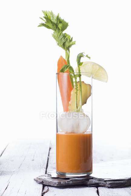 Turnip and ginger smoothie — Stock Photo