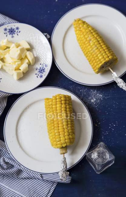Mais auf dem Mais — Stockfoto