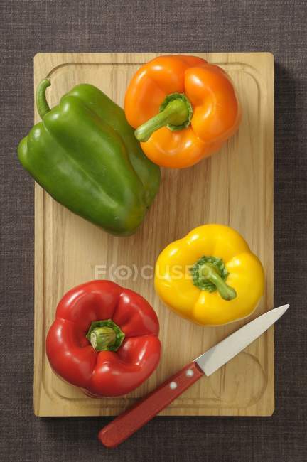Frische gemischte Paprika — Stockfoto
