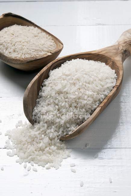 Two types of rice — Stock Photo