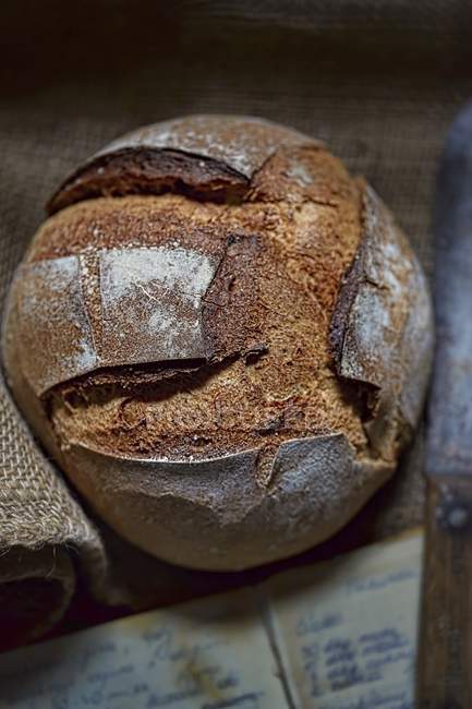 Сільський хліб — стокове фото