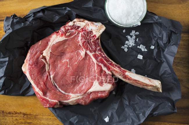 Steak aux yeux de côtes levées — Photo de stock