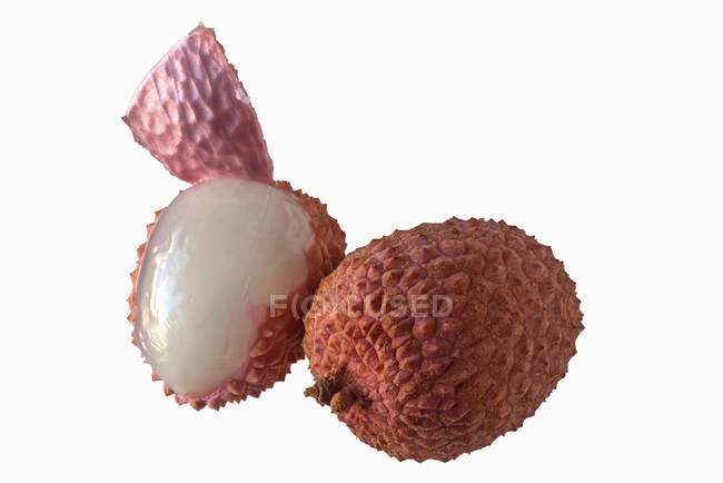 Fresh ripe lychees — Stock Photo