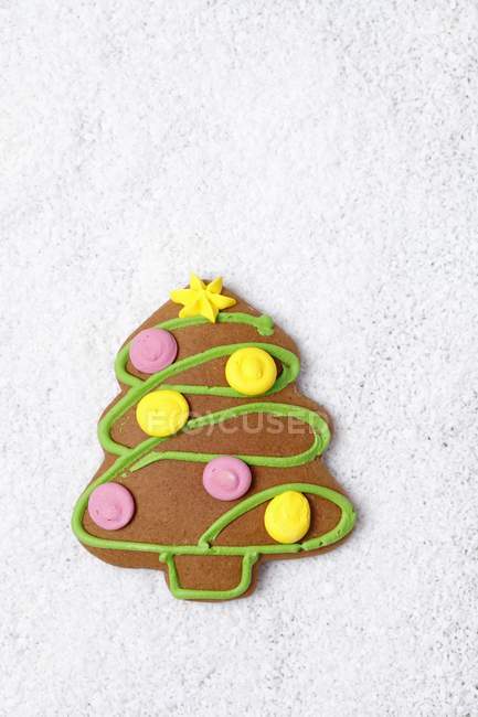 Gingerbread Christmas tree — Stock Photo