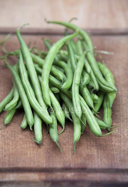 Raw green beans — Stock Photo